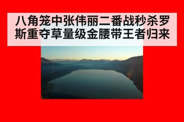 八角笼中张伟丽二番战秒杀罗斯重夺草量级金腰带王者归来